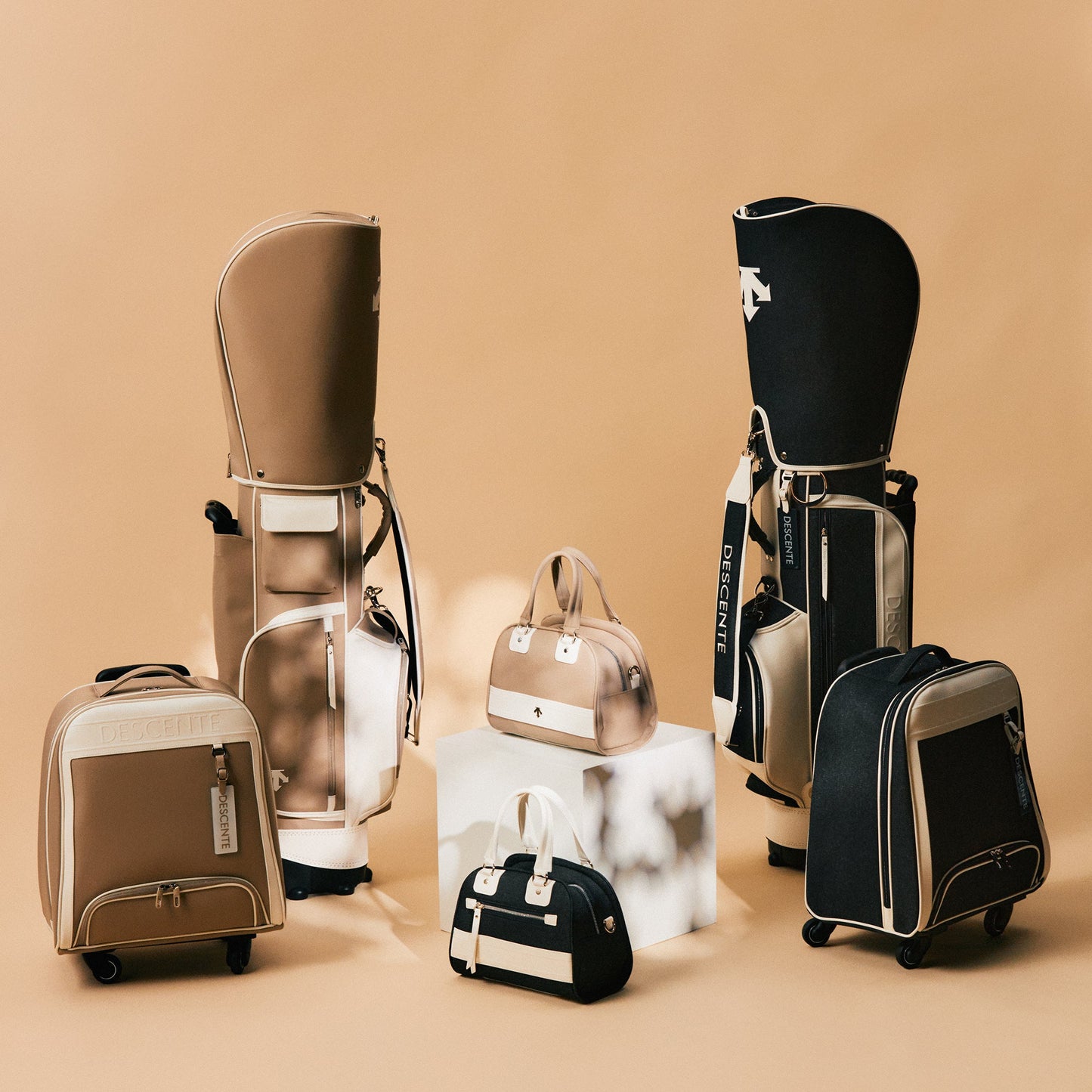 WOMENS ROUND POINT CART BAG 女士 高爾夫波士頓包