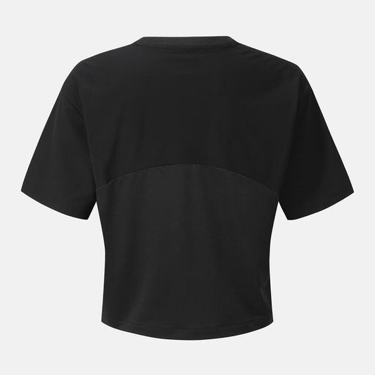 WOMEN'S RUNNING COOL CROP T-SHIRT 女士 休閒短袖上衣