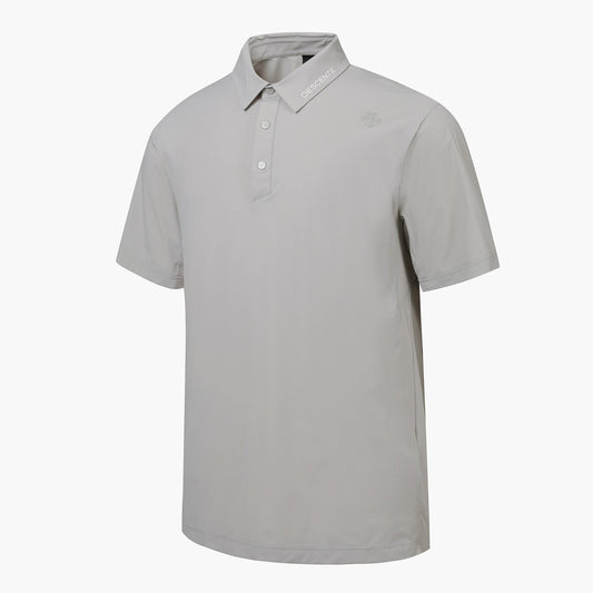 WOVEN COLLARED SHORT-SLEEVED T-SHIRT 男士 高爾夫球上衣