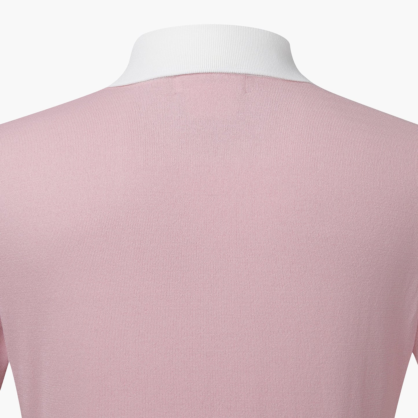 KNIT COLLARED SHORT-SLEEVE SWEATER 女士 高爾夫球POLO衫