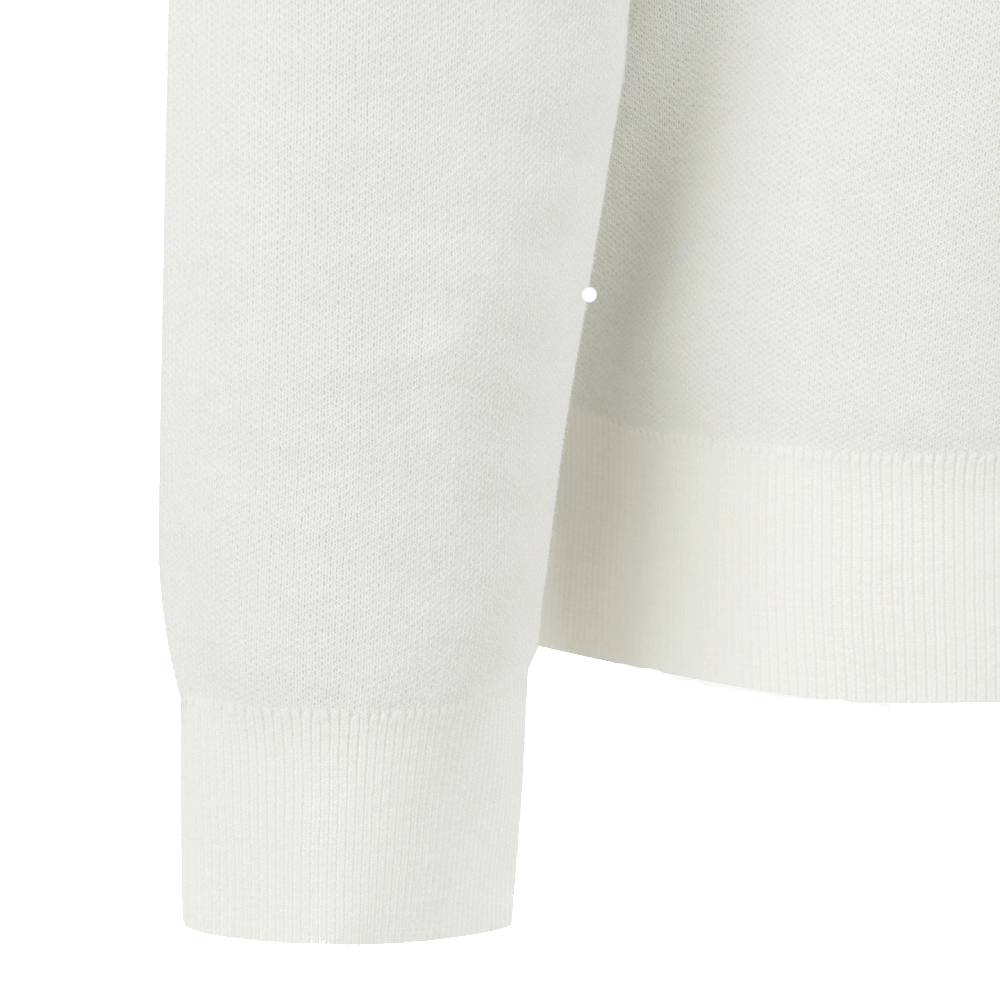 SOLID SINGLE-LAYERED ROUND SWEATER 男士 高爾夫針織衫