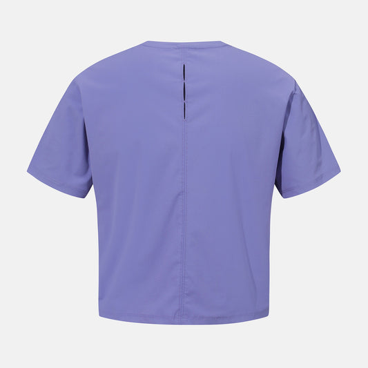 WOMENS REGULAR FIT SEMICROP HALF SLEEVET-SHIRTS 女士 中短版運動上衣