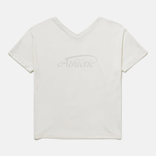 REVERSIBLE GRAPHIC HALF SLEEVET-SHIRTS 女士 運動上衣(雙面穿著)