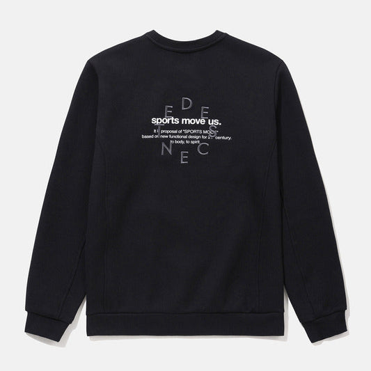 BACK GRAPHIC HEAVY SWEAT SWEATSHIRT 女士 運動長袖上衣