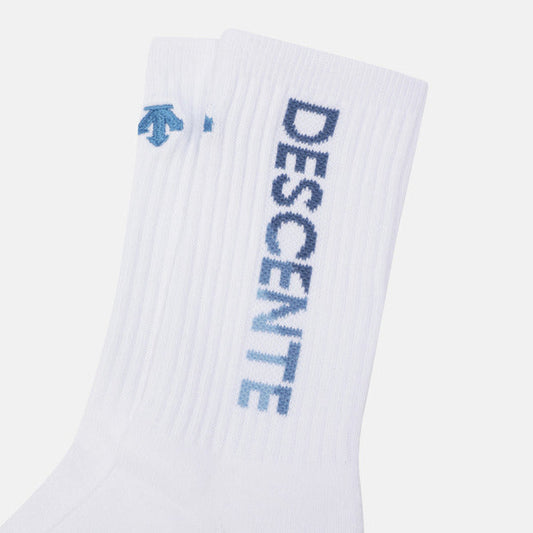 SPORTS BASIC VERTICAL WORDING CREW SOCKS 中性 運動襪