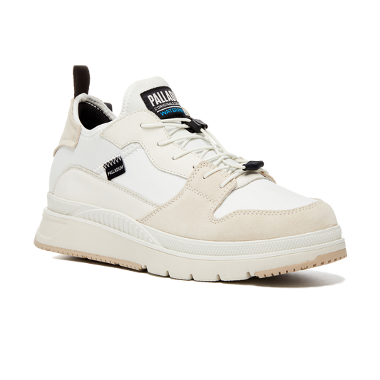 PALLASIDER LOW WP+ 男士 拼接防水鞋 白