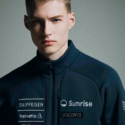 [SWISS SKI] FLEECE STRETCH TRAINING JACKET 男士 彈性訓練外套