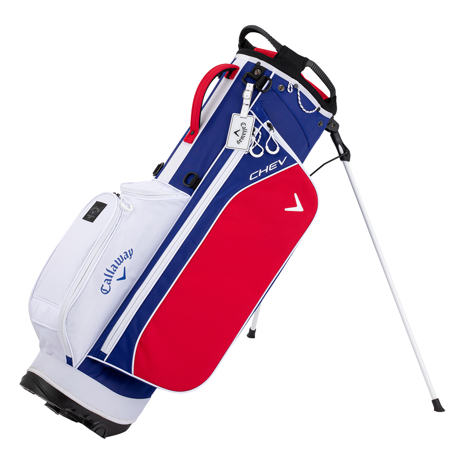 STN CHEV WHT/NVY/RED 24 JM高爾夫球袋