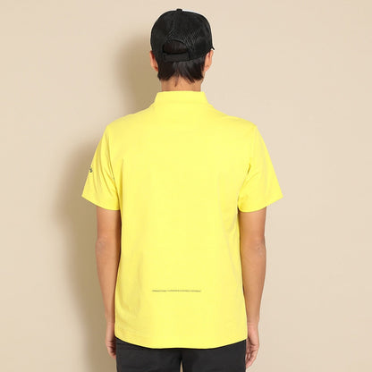 男士 小立領涼感短袖上衣