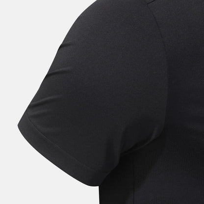 MUSCLE SLIM FIT JACQUARD TOP 男士 訓練短袖上衣