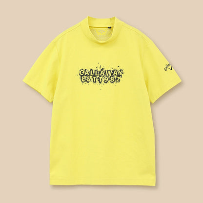 男士 小立領涼感短袖上衣