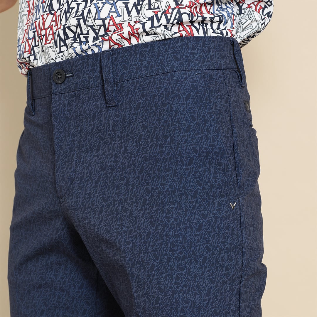 男士 8WAY彈性長褲