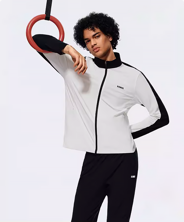 KNIT JACKET 男士 立領外套