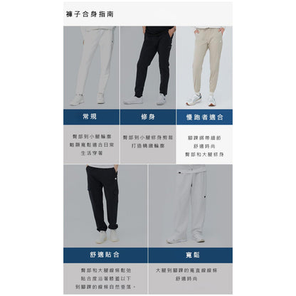 SLIM OUTPOCKET WOVEN JOGGER PANTS 男士 運動慢跑褲