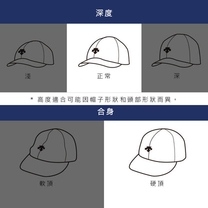 DUALIS BALL CAP 中性 運動帽