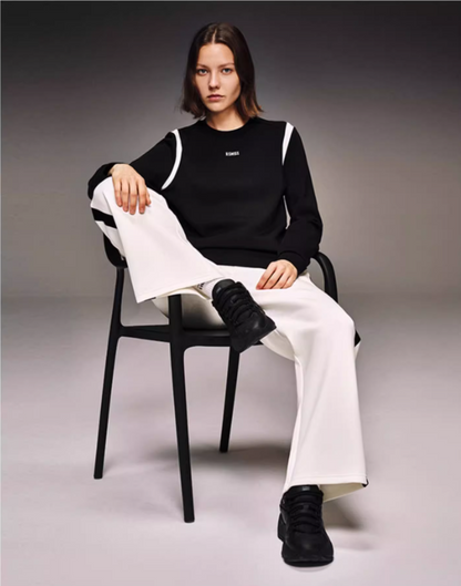 KNITE MAN TO MAN TEE 女士 圓領上衣