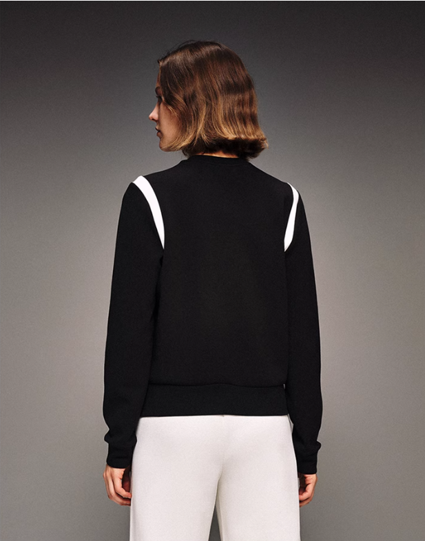 KNITE MAN TO MAN TEE 女士 圓領上衣