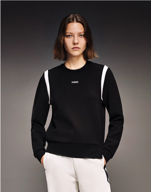 KNITE MAN TO MAN TEE 女士 圓領上衣