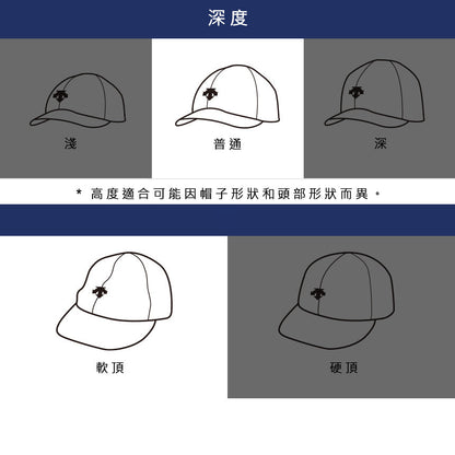 SPORTSBASIC MIX WORDING NYLON BALL CAP 中性 運動帽