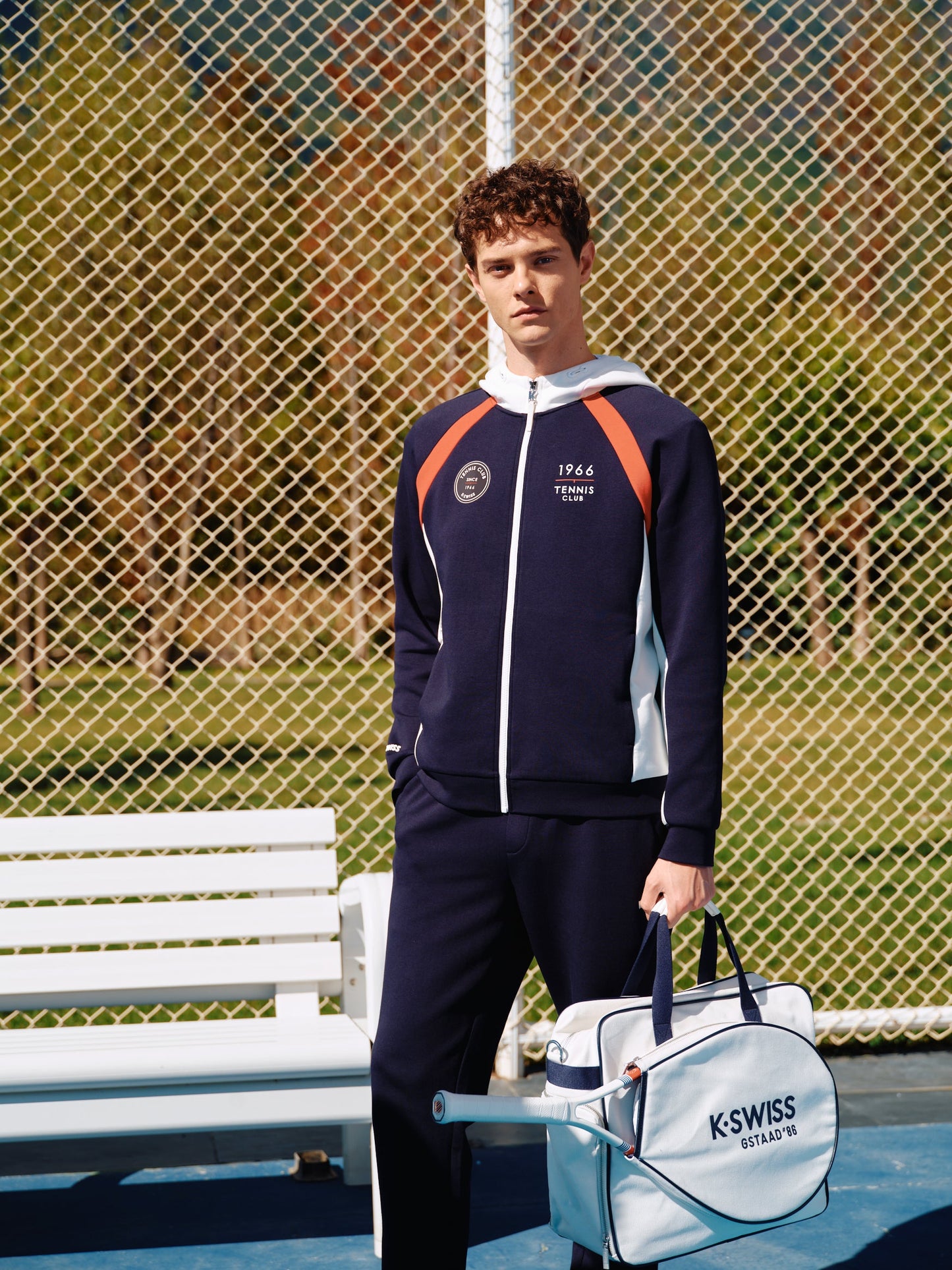 KNIT HOODIE JACKET 男士 連帽外套