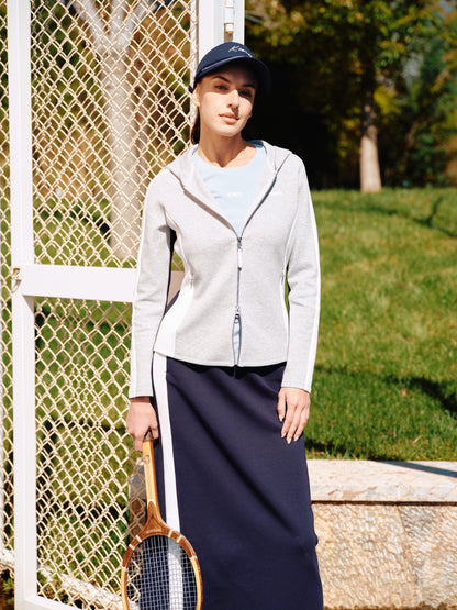 KNIT JACKET 女士 連帽外套