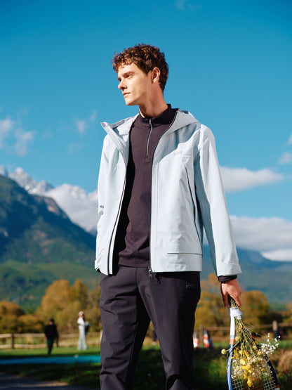 WOVEN JACKET 男士 連帽梭織外套