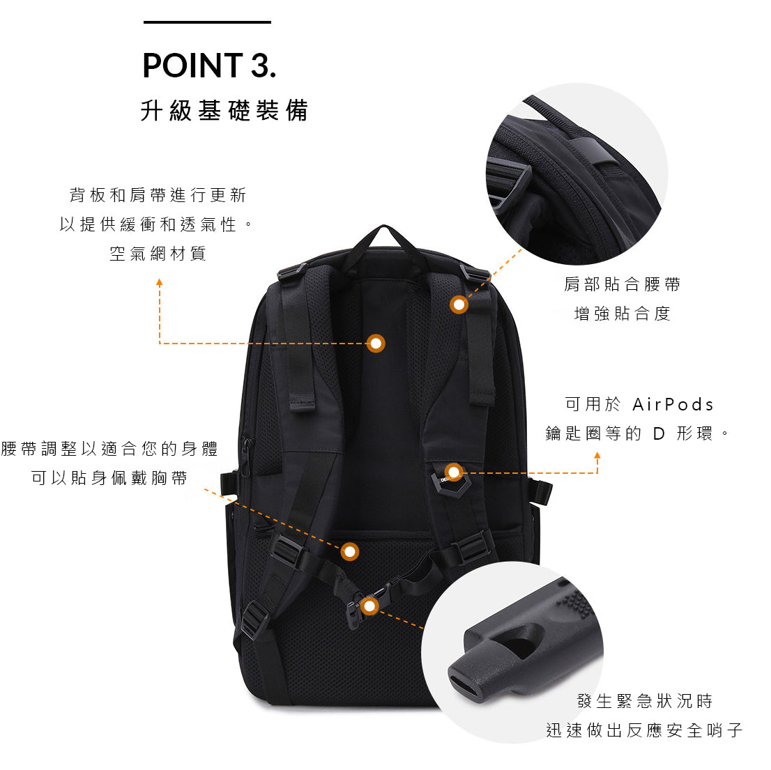 ENTER 2.0 中性 後背包(27L-32L)