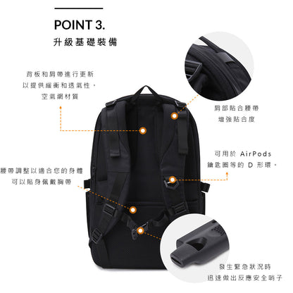 ENTER 2.0 中性 後背包(27L-32L)