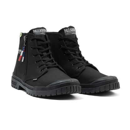 SP20 HI TECH OUTZIP 休閒靴 黑