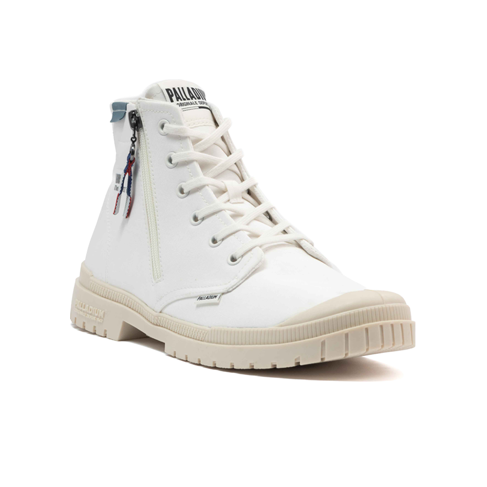 SP20 HI TECH OUTZIP 休閒靴 白
