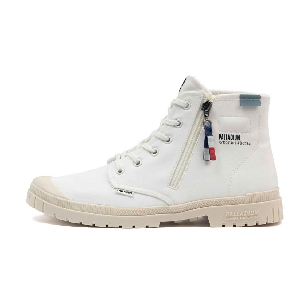 SP20 HI TECH OUTZIP 休閒靴 白