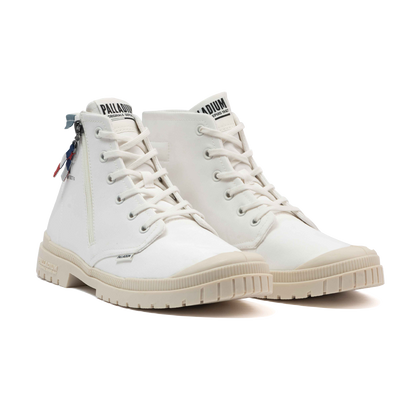 SP20 HI TECH OUTZIP 休閒靴 白