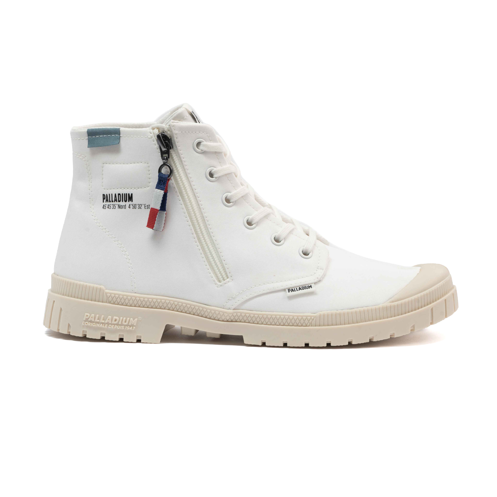 SP20 HI TECH OUTZIP 休閒靴 白