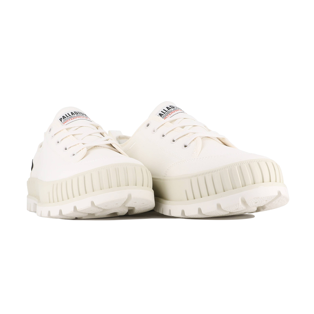 PALLASHOCK LO WP+ 防水靴 奶油白