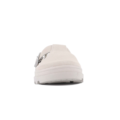 DUNELITE PYLA SDE 麂皮穆勒拖鞋 淺灰