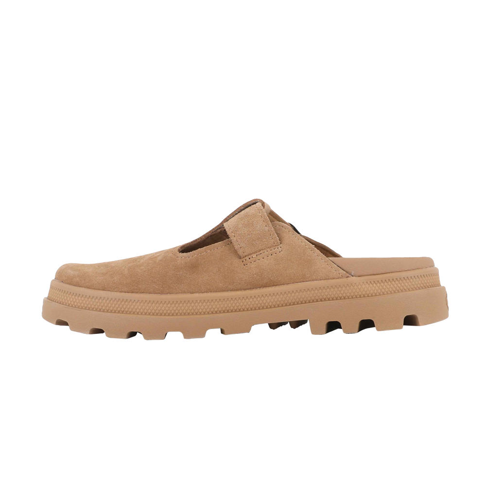 DUNELITE PYLA SDE 麂皮穆勒拖鞋 棕色