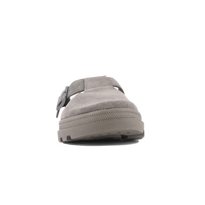 DUNELITE PYLA SDE 麂皮穆勒拖鞋 深灰