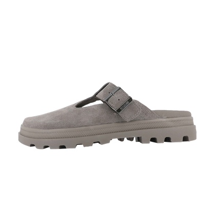 DUNELITE PYLA SDE 麂皮穆勒拖鞋 深灰