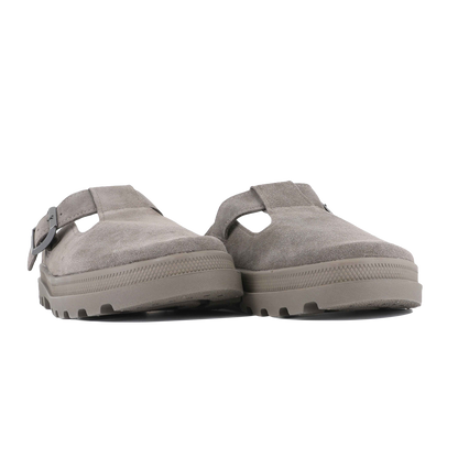 DUNELITE PYLA SDE 麂皮穆勒拖鞋 深灰