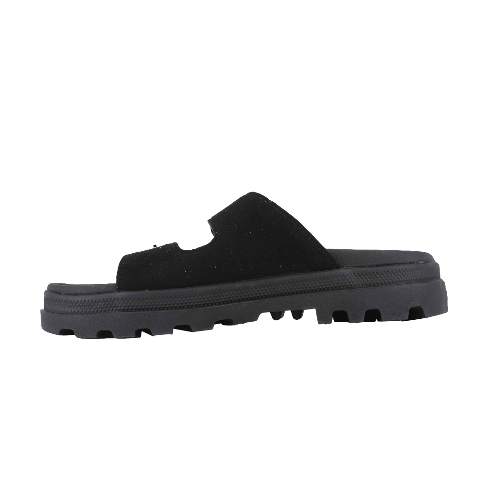 DUNELITE RIVIERA SDE  麂皮拖鞋 黑