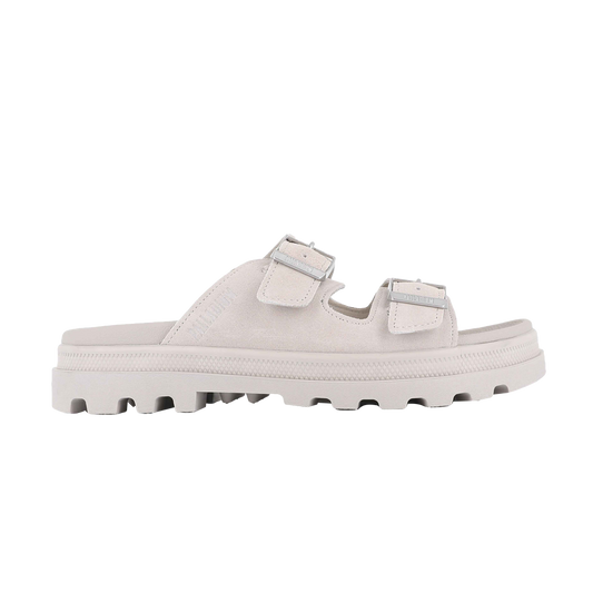 DUNELITE RIVIERA SDE  麂皮涼拖鞋 淺灰