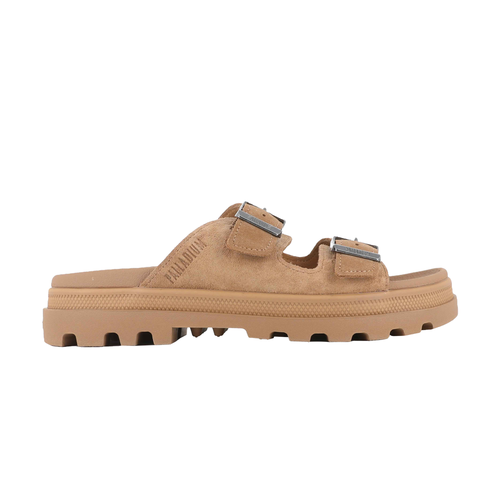 DUNELITE RIVIERA SDE  麂皮拖鞋 棕色