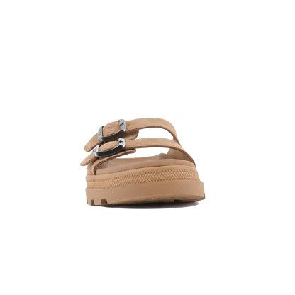 DUNELITE RIVIERA SDE  麂皮拖鞋 棕色