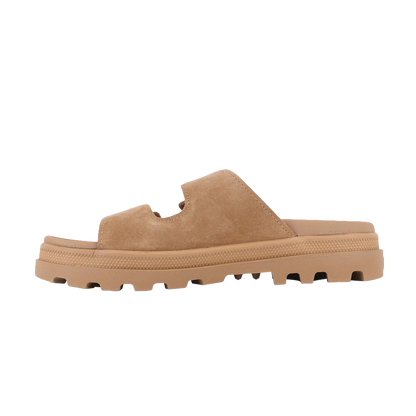 DUNELITE RIVIERA SDE  麂皮拖鞋 棕色