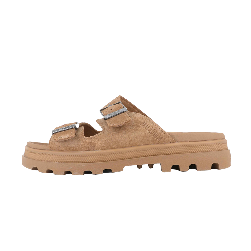 DUNELITE RIVIERA SDE  麂皮拖鞋 棕色