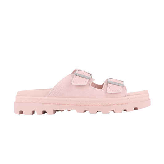 DUNELITE RIVIERA SDE  麂皮拖鞋 淺粉