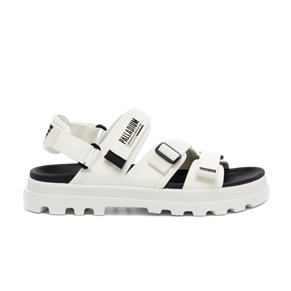 PALLADUNE SPORT 魔鬼氈涼鞋 白