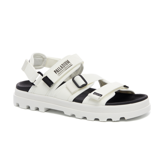 PALLADUNE SPORT 魔鬼氈涼鞋 白