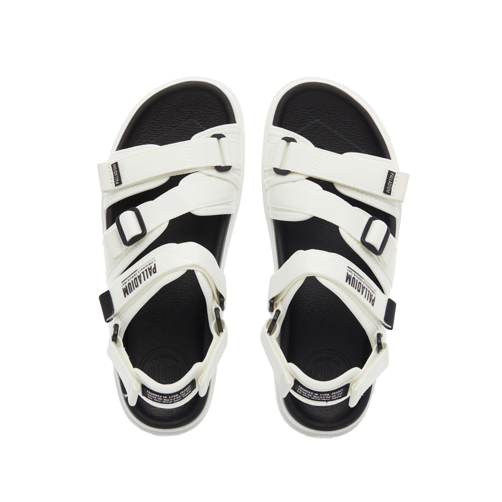 PALLADUNE SPORT 魔鬼氈涼鞋 白