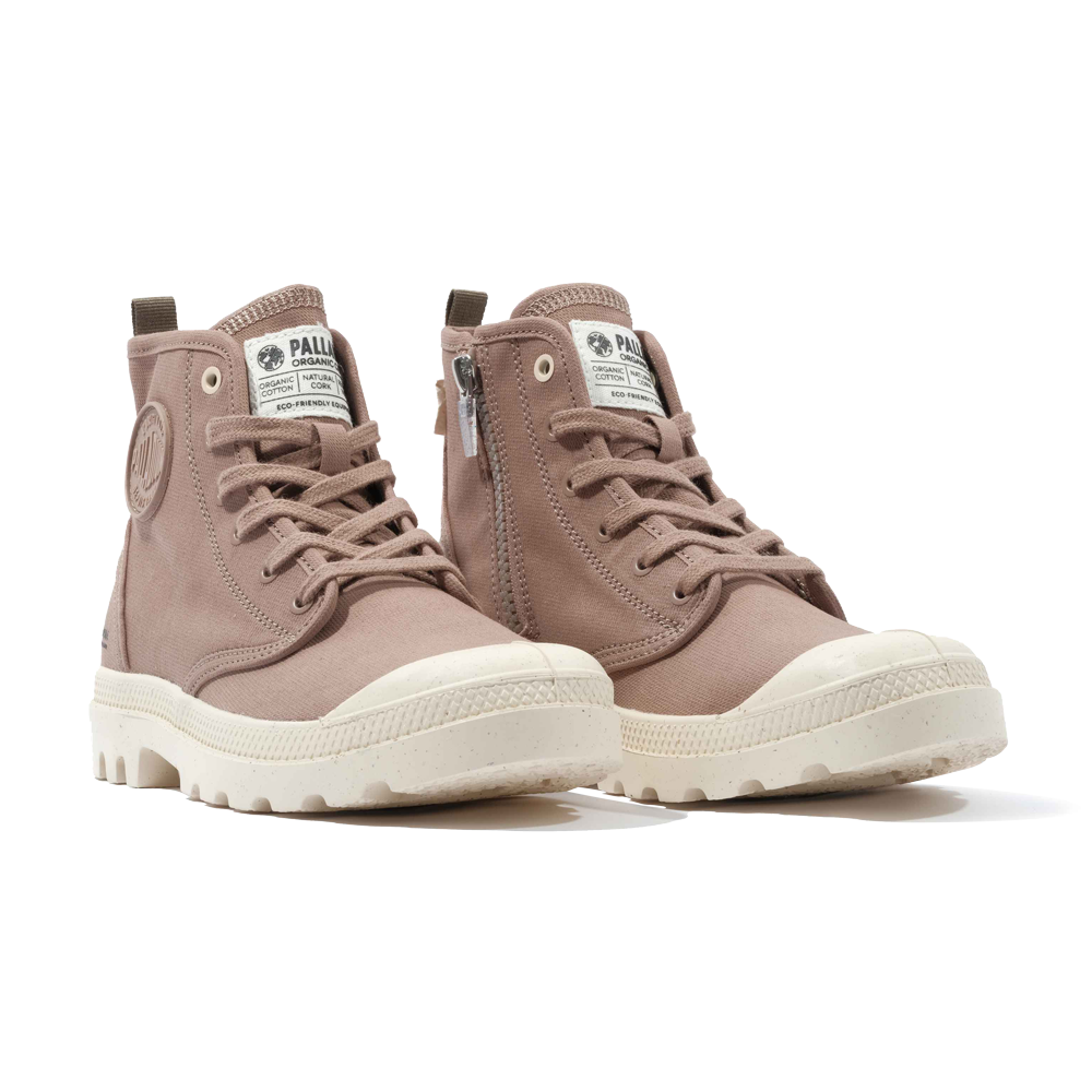 PAMPA HI ZIP ORGANIC 休閒靴 卡其